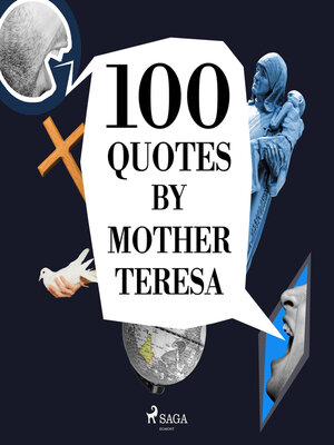 cover image of 100 Quotes by Mother Teresa